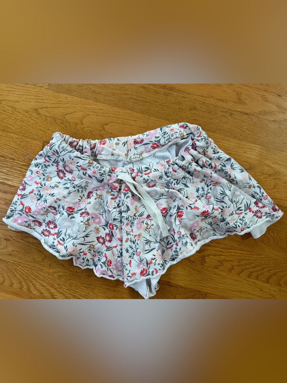 Floral Ruffle Pajama Shorts - Free People Intimately